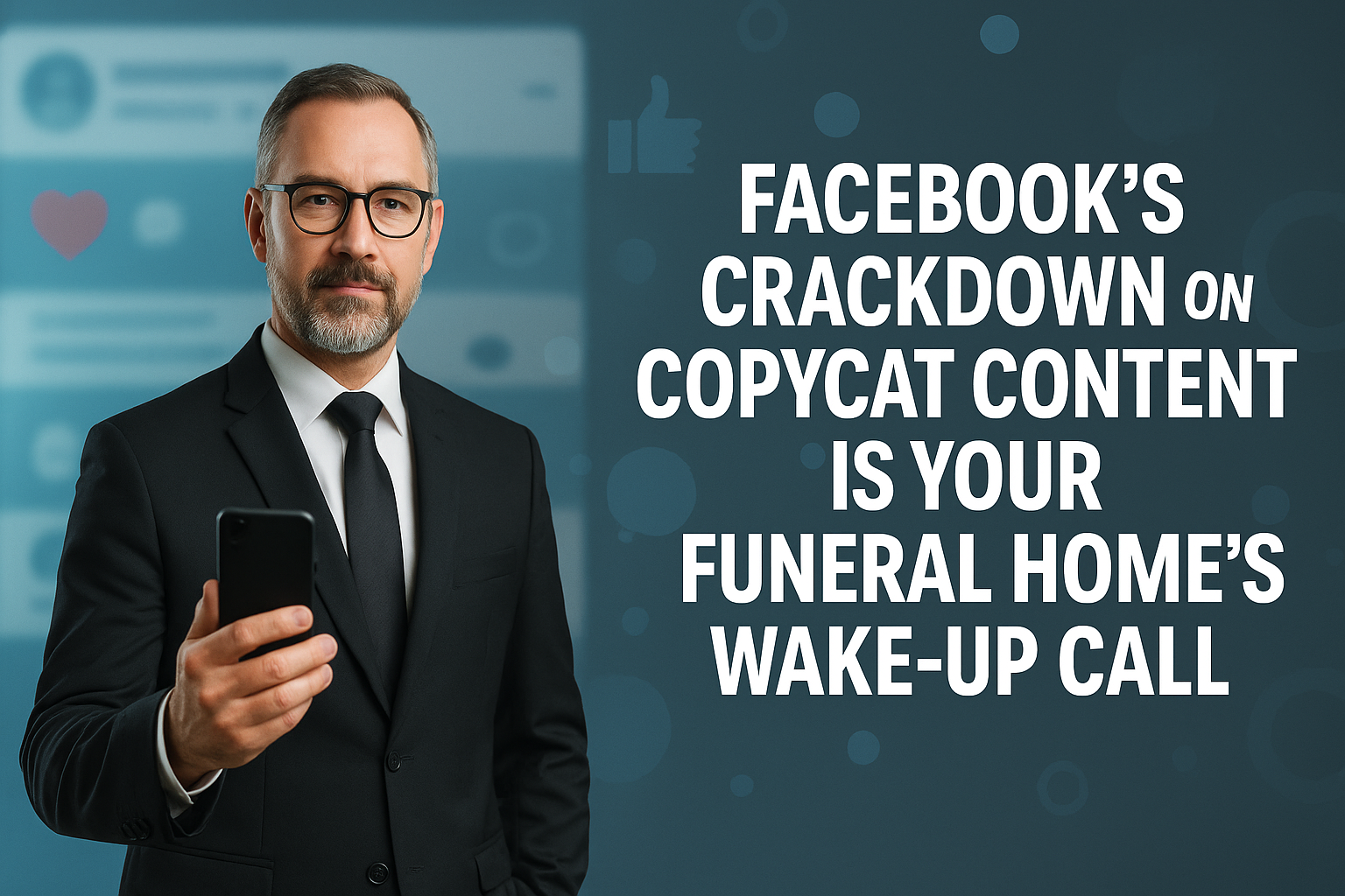 Facebook’s Crackdown on Copycat Content Is Your Funeral Home’s Wake-Up Call
